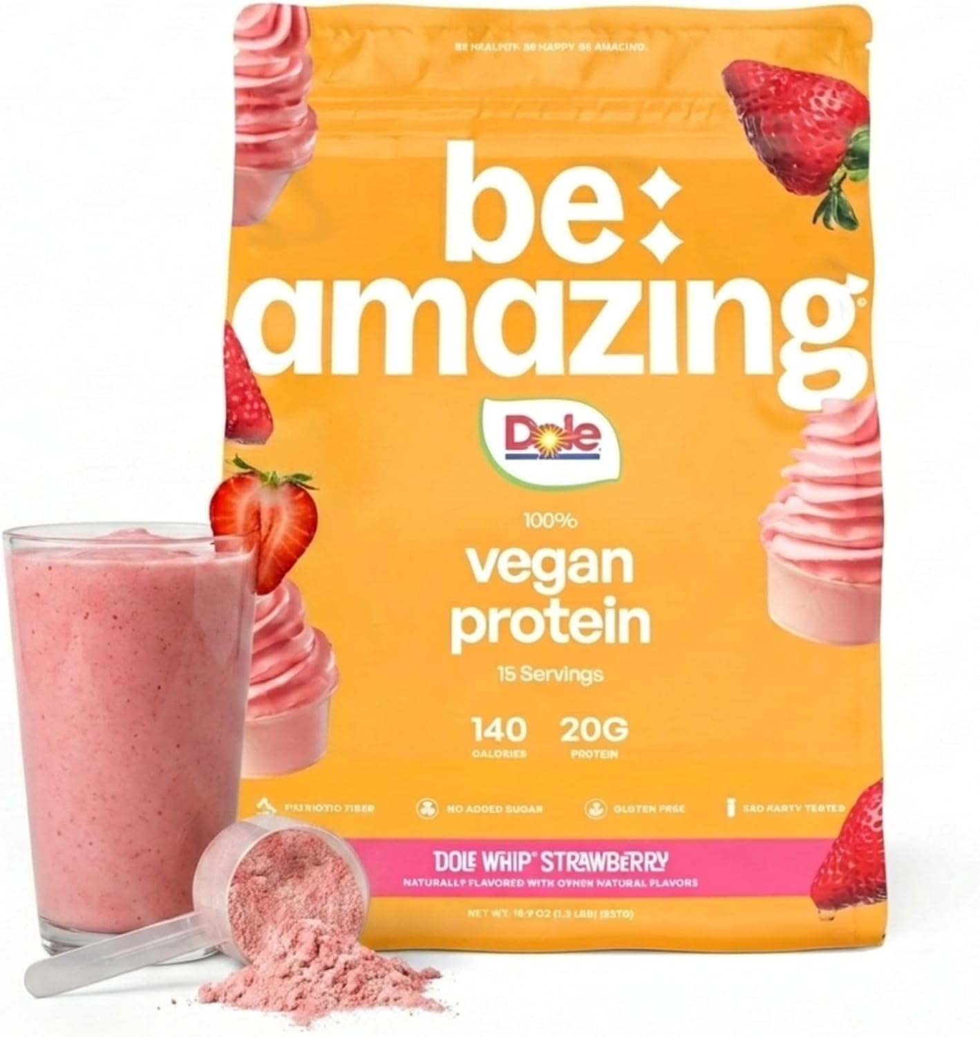 Strawberry Bliss Plant Protein