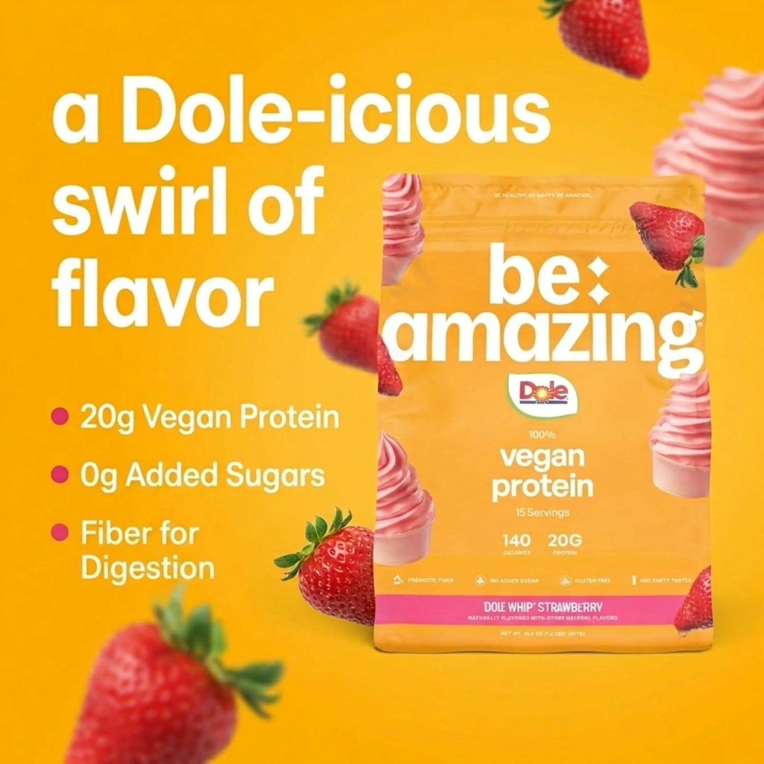 Strawberry Bliss Plant Protein